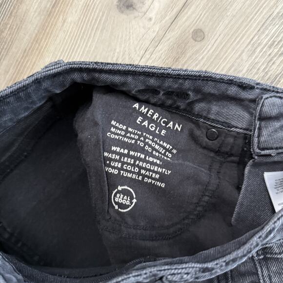 American Eagle Black Mom Jean – Women’s Size 00 Regular Stretch - Picture 5 of 10